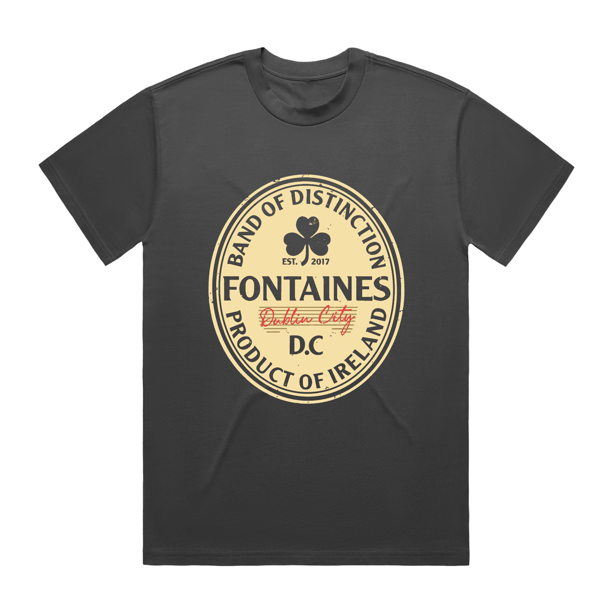 Band of Distinction | Black T-Shirt | Fontaines D.C. | Official Store