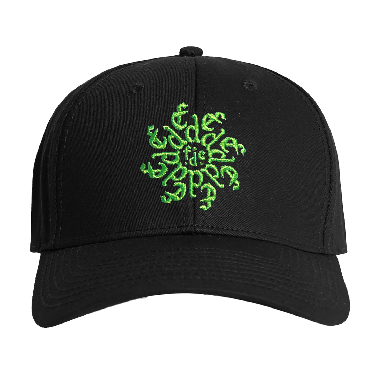 Spiral Monogram | Black Cap