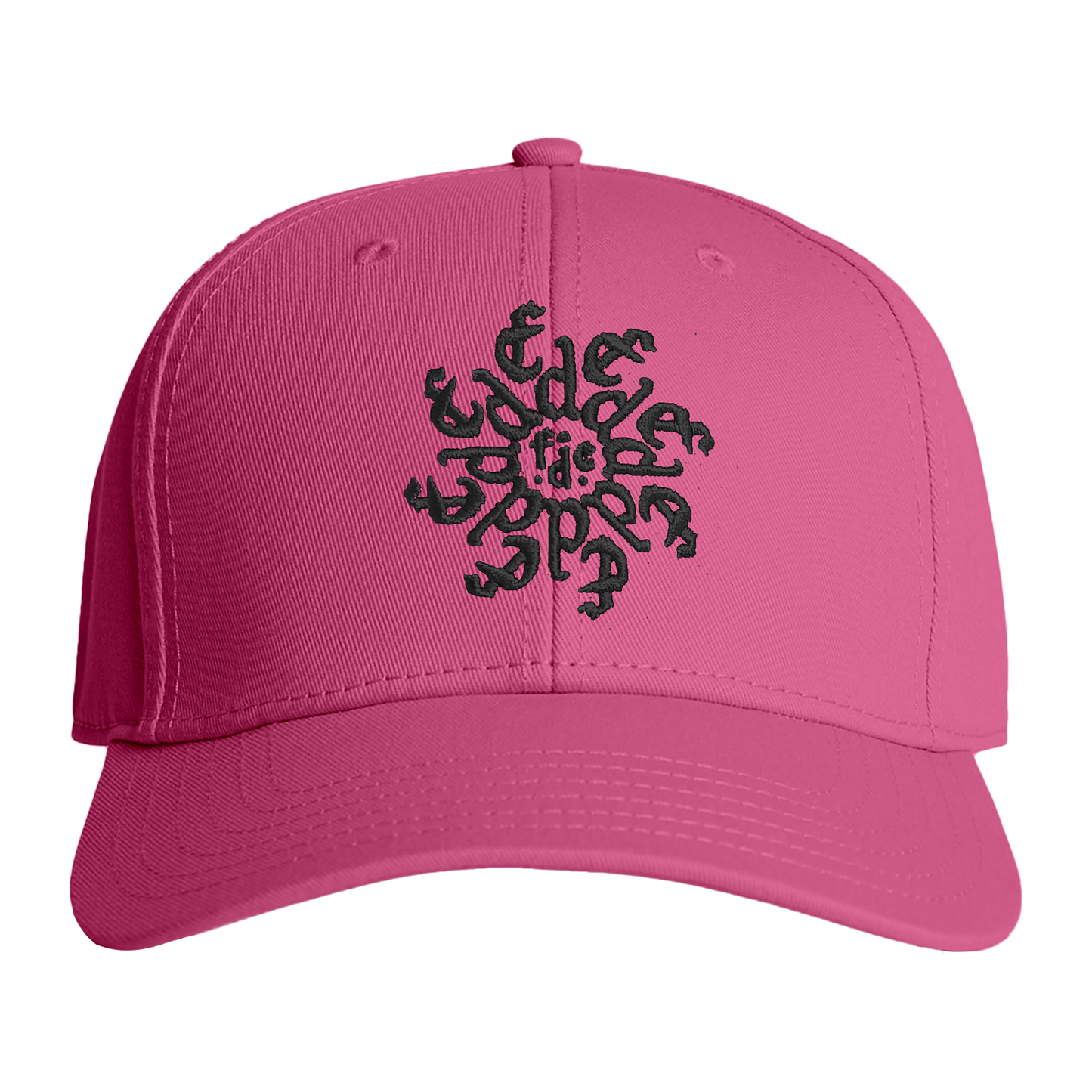 Spiral Monogram | Pink Cap