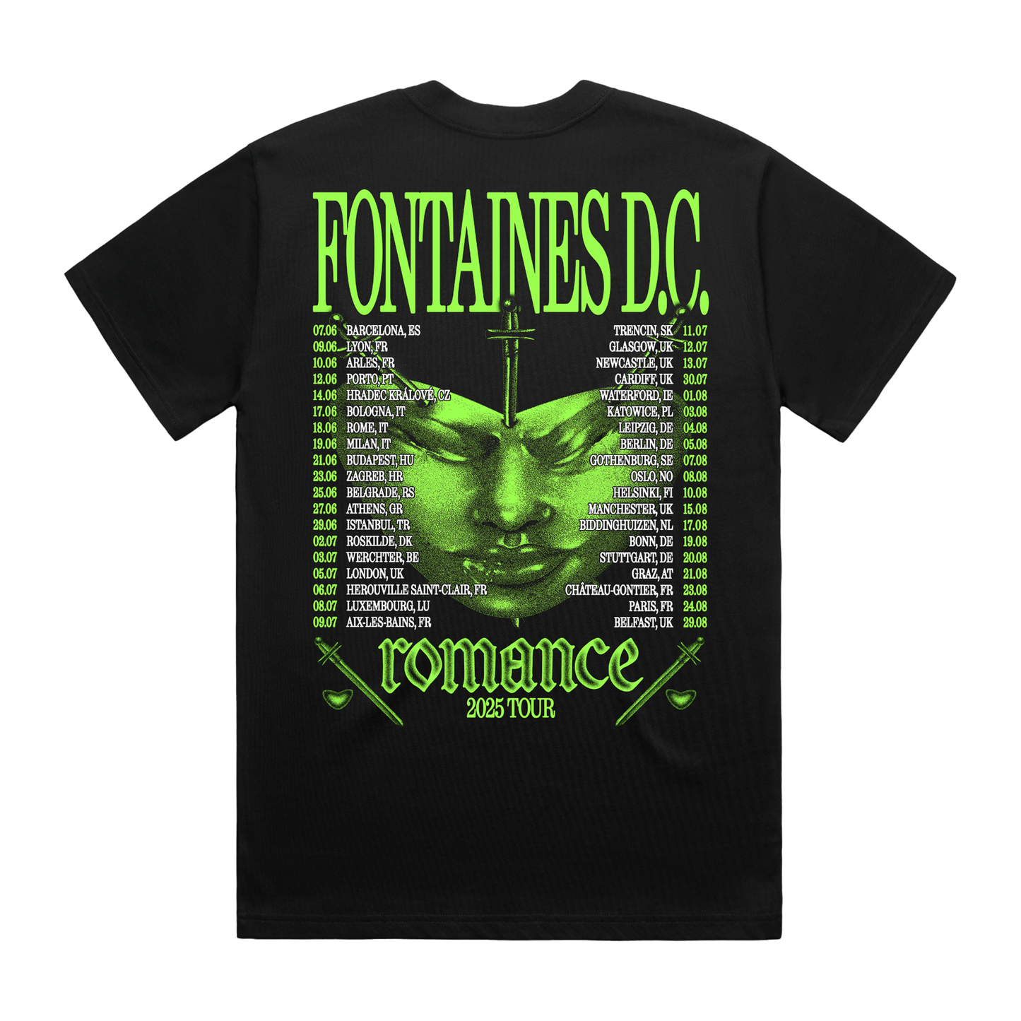 Favourite Heart Summer 2025 | Black T-Shirt