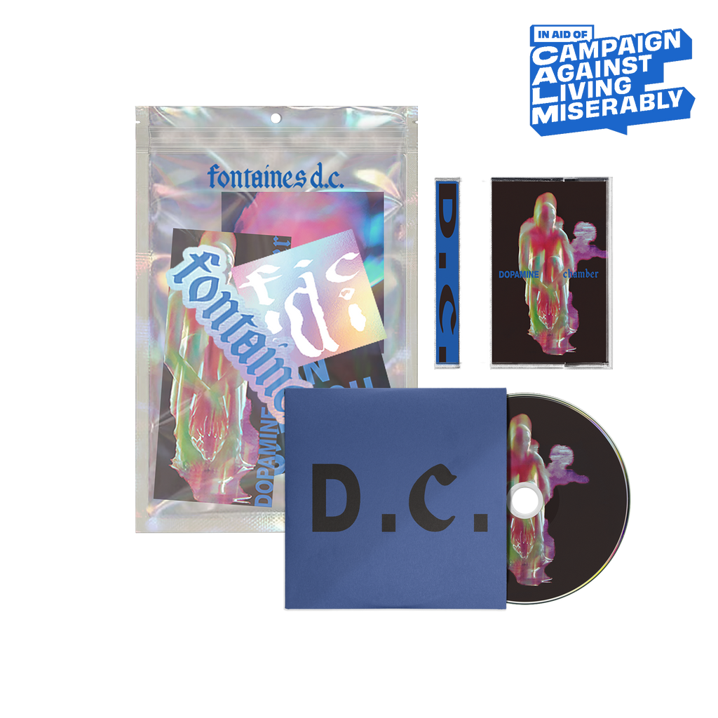 DOPAMINE CHAMBER | CALM CHARITY CD STICKER BUNDLE