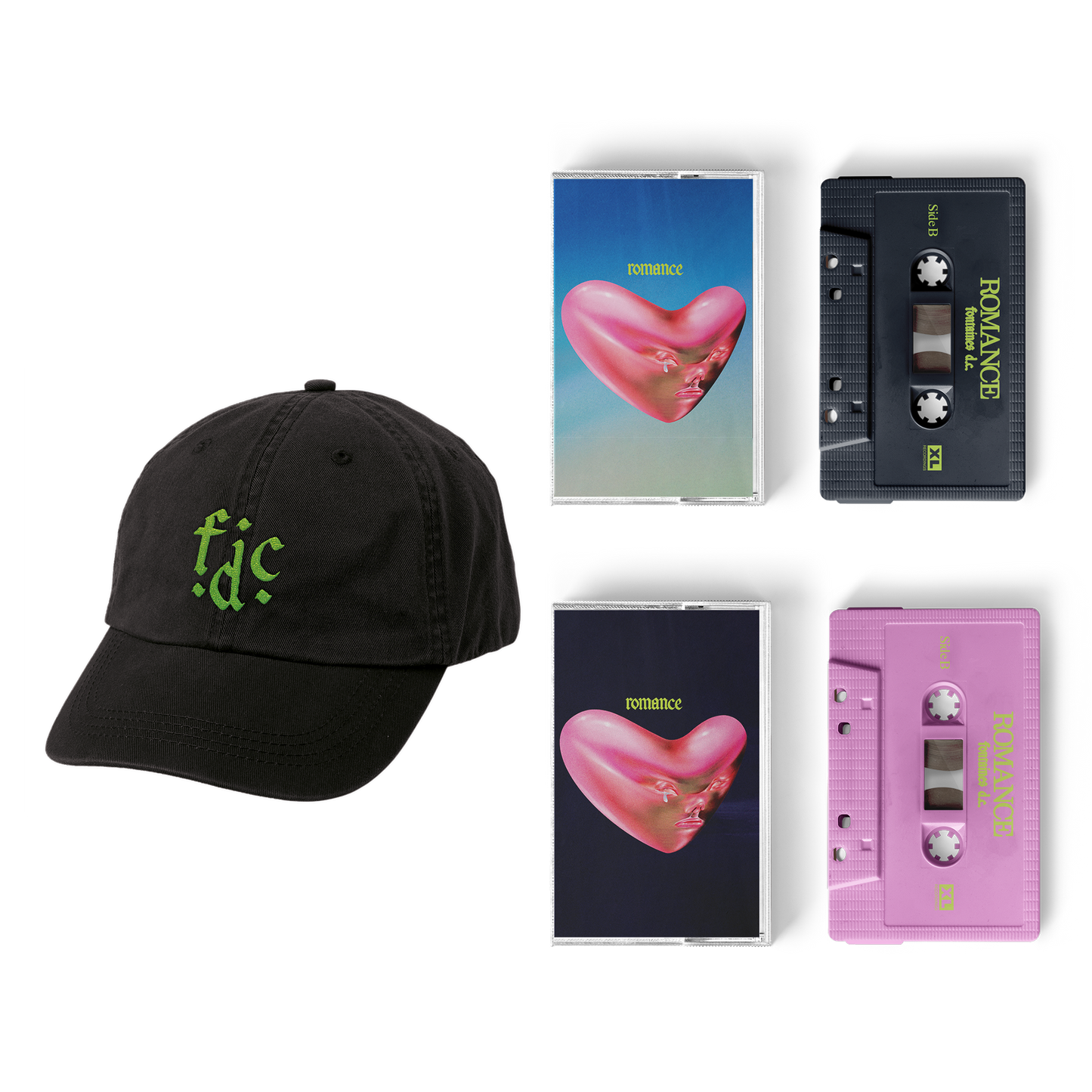 Romance Cassette & Cap Bundle Official Store Fontaines D.C.