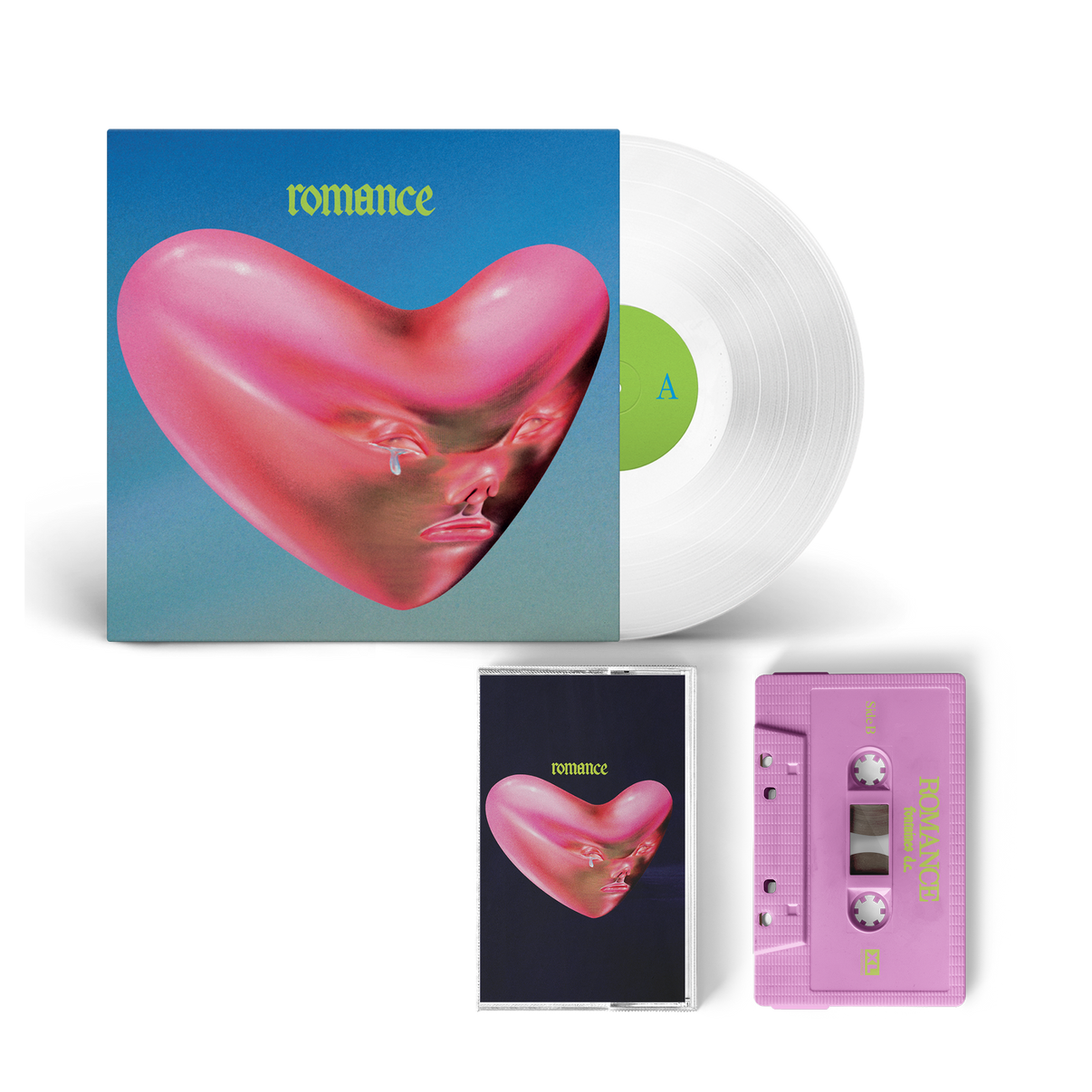 Romance Clear LP & Alternative Art Cassette Bundle Official Store