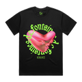 Romance Heart | Black T-Shirt