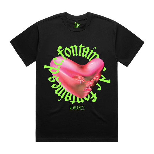 Fontaines D.C. T-shirt - Licensed Fontaines DC Gothic Logo Tee - Official New Fontaines D.C. T-shirt - Licensed Fontaines DC Gothic Logo Tee - Official New