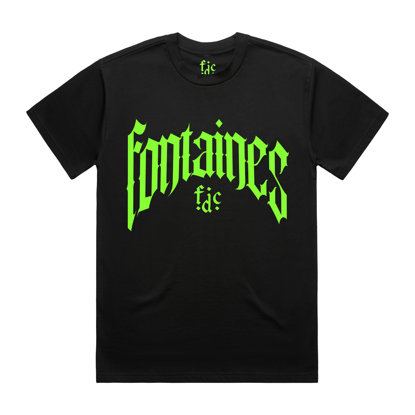 Fontaines D.C. UK & Ireland Tour Black T-Shirt