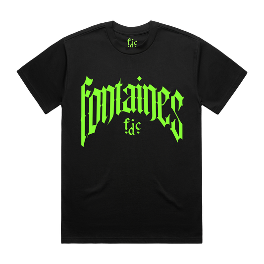 Fontaines D.C. UK & Ireland Tour Black T-Shirt