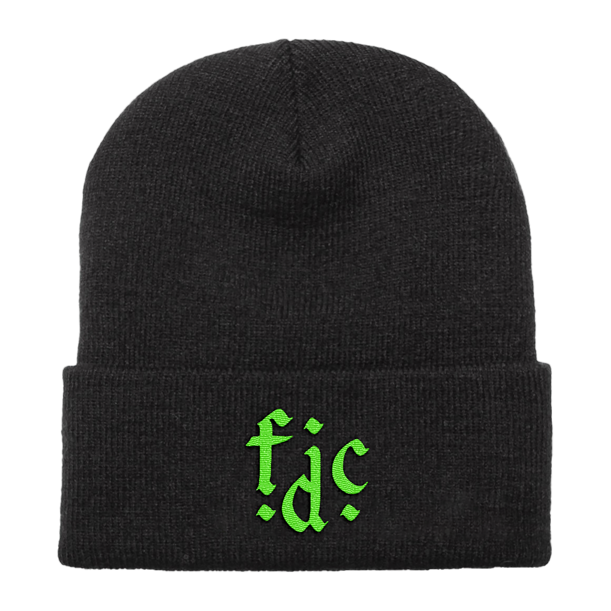 Romance FDC Monogram Black Beanie