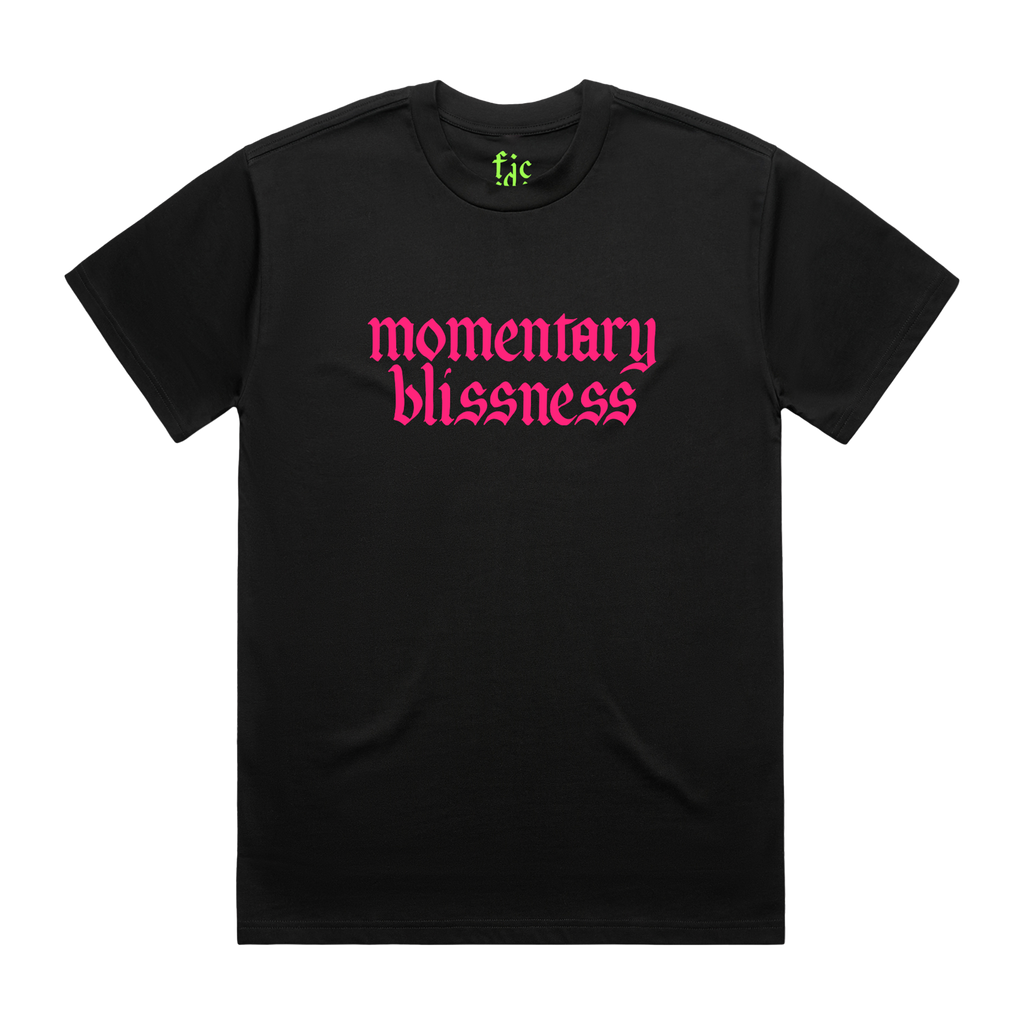 Momentary Blissness Black T-Shirt