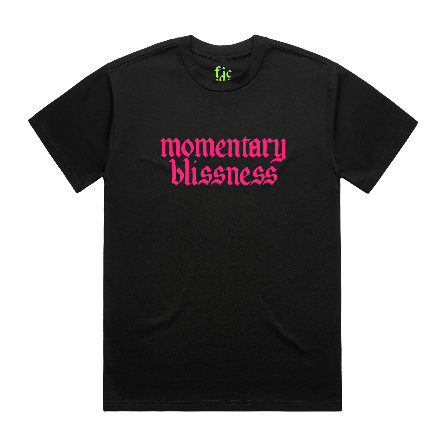 Momentary Blissness Black T-Shirt