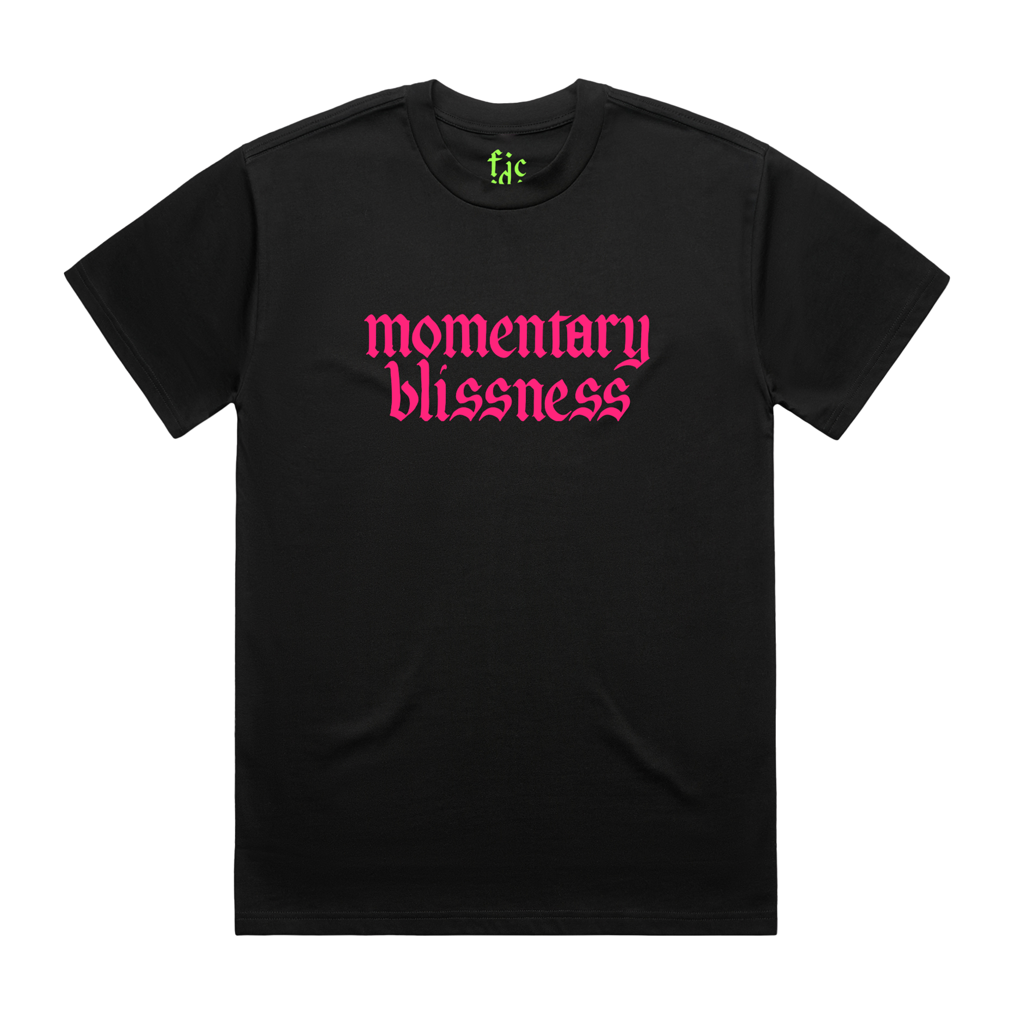 Momentary Blissness Black T-Shirt