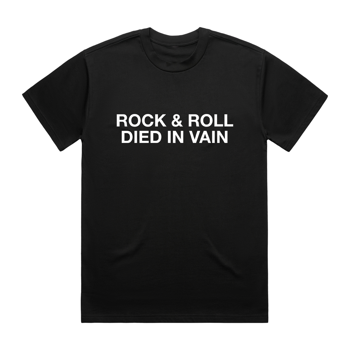 Rock & Roll | Black T-Shirt | Fontaines D.C. | Official Store