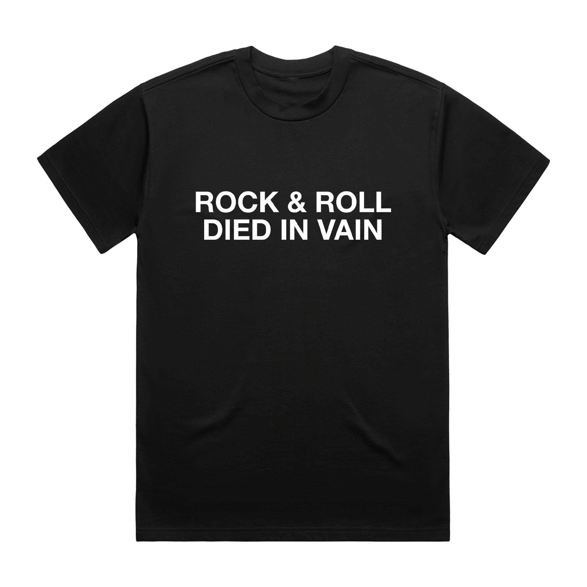 Rock & Roll | Black T-Shirt