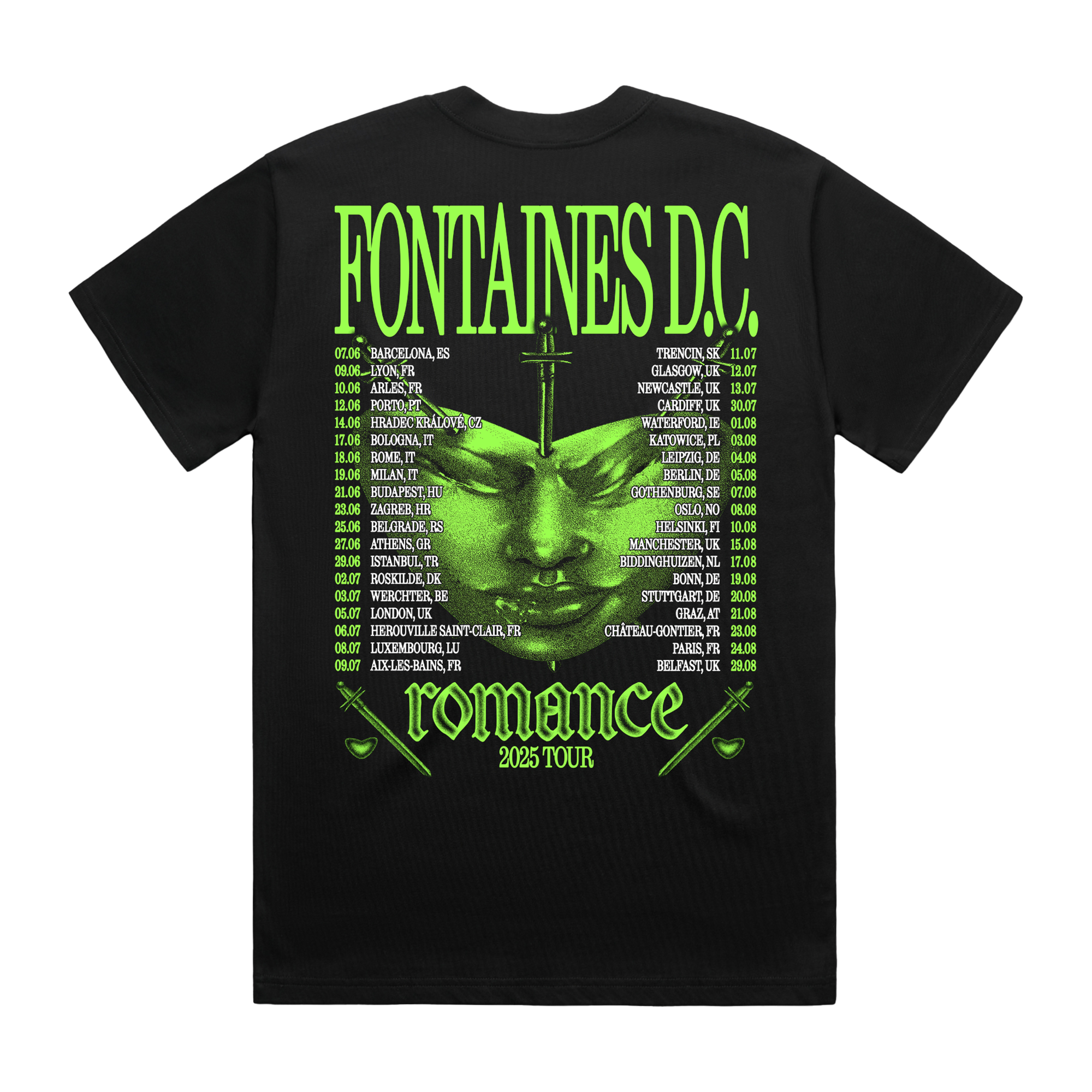 Favourite Heart Summer 2025 | Black T-Shirt