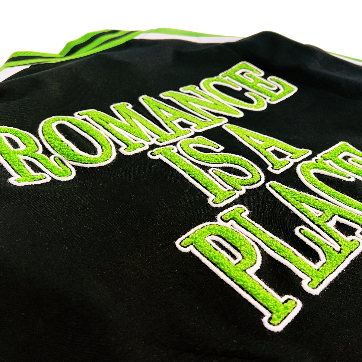Romance Is A Place | Black Tracksuit Jacket