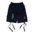 Spiral Monogram | Black Shorts