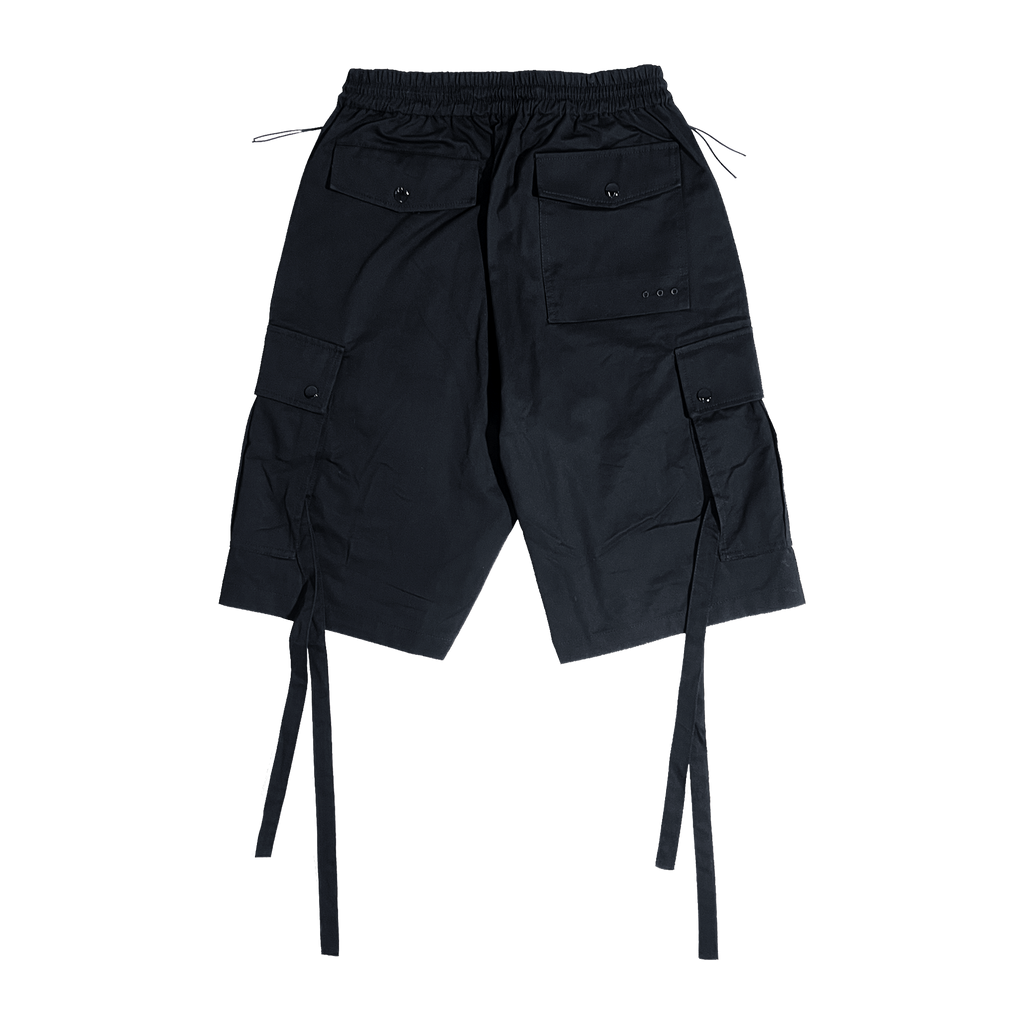 Spiral Monogram | Black Shorts