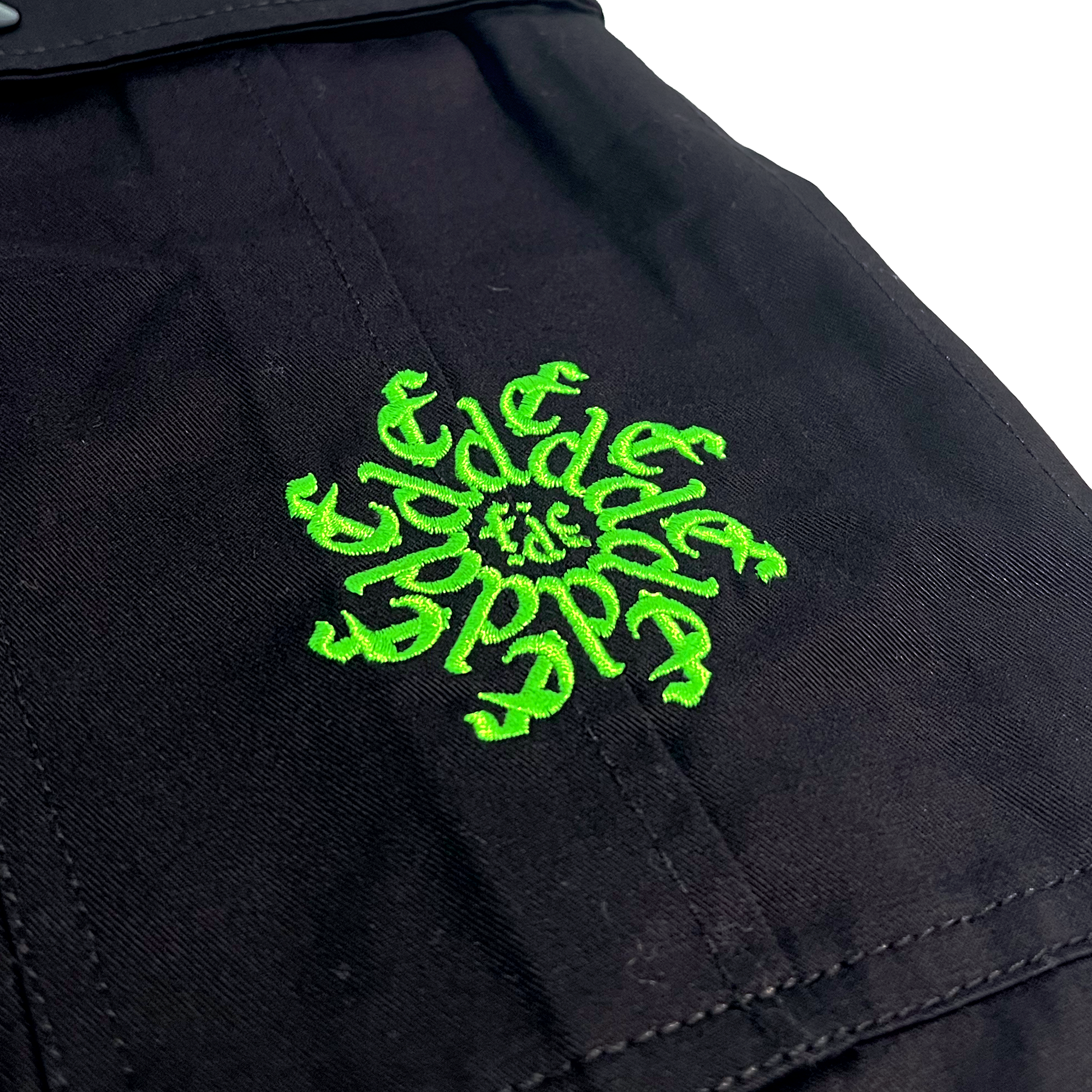 Spiral Monogram | Black Shorts