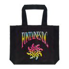 Spiral Monogram | Black Tote Bag