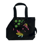 Spiral Monogram | Black Tote Bag