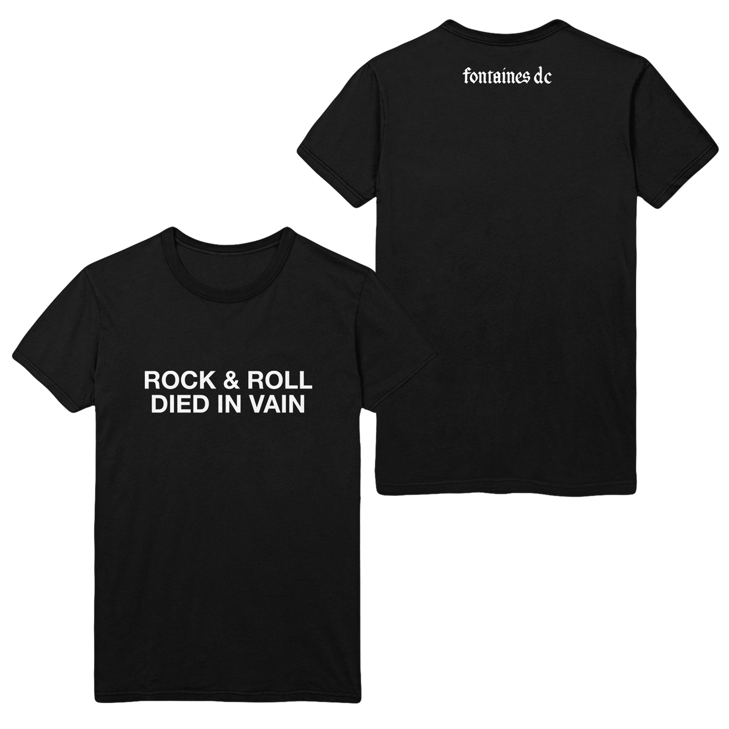 Rock & Roll Black T-Shirt